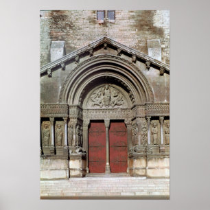 Beskåda av portalen poster