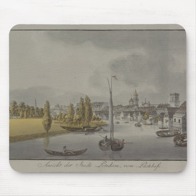 Beskåda av Potsdam, C. 1796 Musmatta (Framsidan)