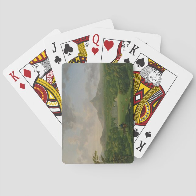 Beskåda av Powerscourt, ståndsmässiga Wicklow, Casinokort (Baksidan)