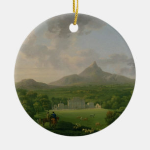 Beskåda av Powerscourt, ståndsmässiga Wicklow, Julgransprydnad Keramik