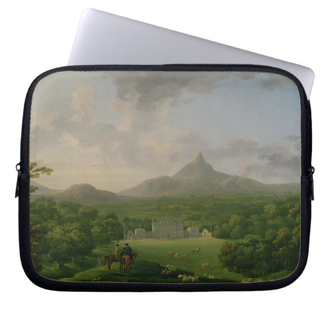 Beskåda av Powerscourt, ståndsmässiga Wicklow, Laptop Sleeve (Framsidan)