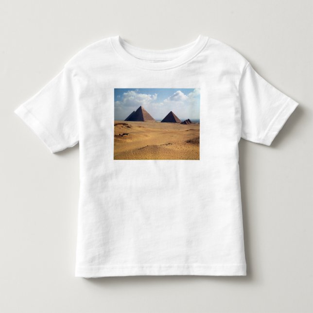 Beskåda av pyramiderna av Cheops T Shirt (Framsida)