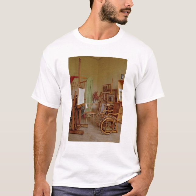 Beskåda av Renoirs studio, använt från 1907 Tee Shirt (Framsida)