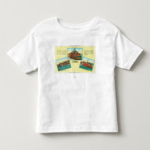 Beskåda av Richmond-San Rafael färjor Tee Shirt