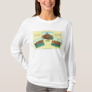 Beskåda av Richmond-San Rafael färjor Tee Shirt