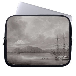 Beskåda av Rio de Manila (lithographen) Laptop Sleeve