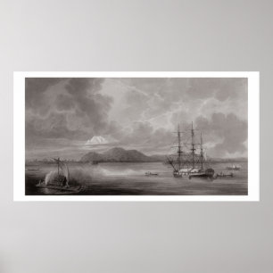 Beskåda av Rio de Manila (lithographen) Poster
