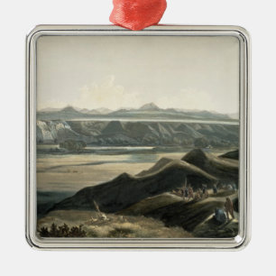 Beskåda av rocky mountains, plätera 44 från vol julgransprydnad metall