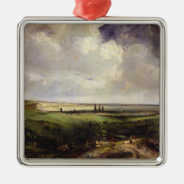 Beskåda av Rouen, 1831 Julgransprydnad Metall (Framsidan)