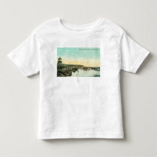 Beskåda av säkerhetsbrytare på Vue de l'EauSanta T-shirt
