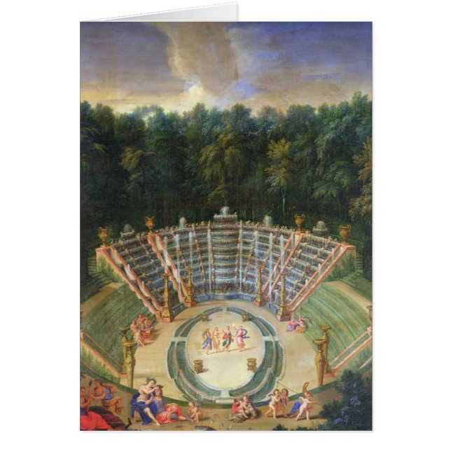 Beskåda av Sallen de Bal Hälsningskort (Framsidan)