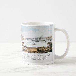 Beskåda av San Francisco, 1849 Kaffemugg