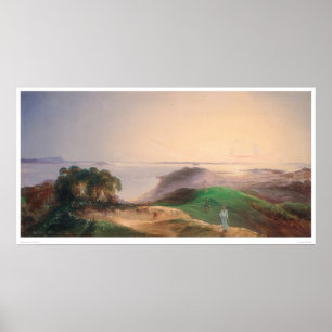 Beskåda av San Francisco Bay (0576A) Poster