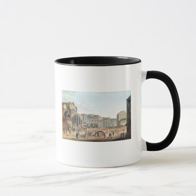 Beskåda av Sanktt-Germain-l'Auxerrois, c.1802 Mugg (Höger)