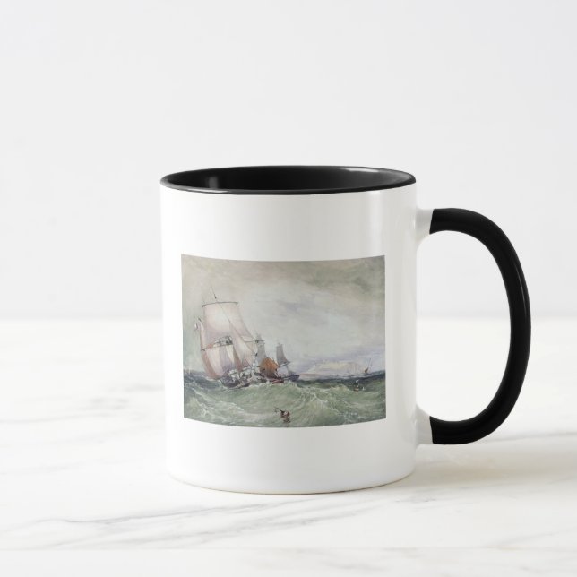 Beskåda av Scarborough, med en CollierBrig Mugg (Höger)
