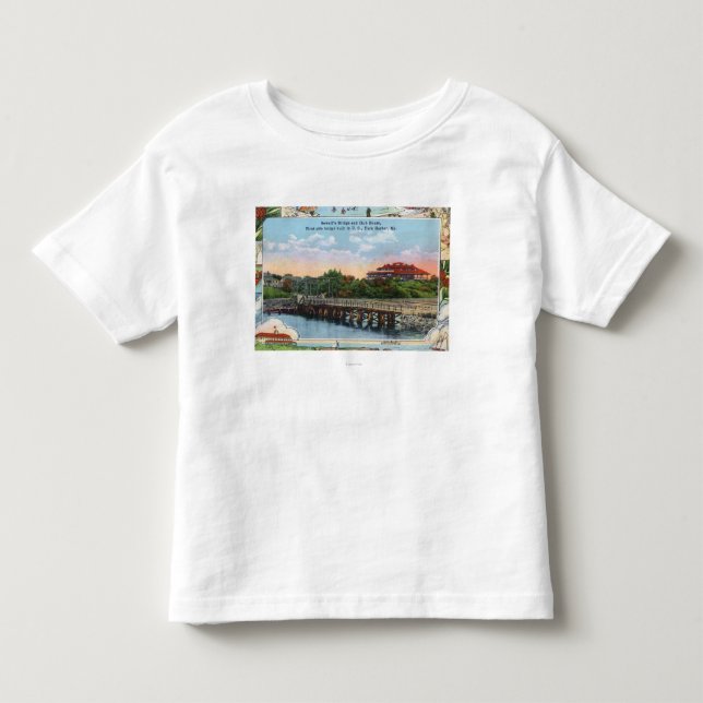 Beskåda av Sewalls överbryggar och clubhousen T Shirt (Framsida)