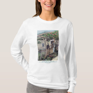 Beskåda av Shermanen rosa TreeMonterey, CA T Shirt