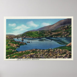 Beskåda av sjön av molnen poster
