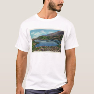 Beskåda av sjön av molnen t-shirt