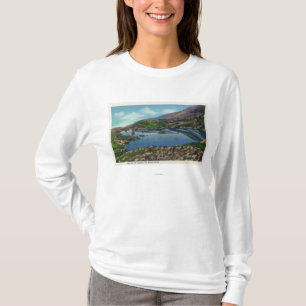 Beskåda av sjön av molnen t-shirt