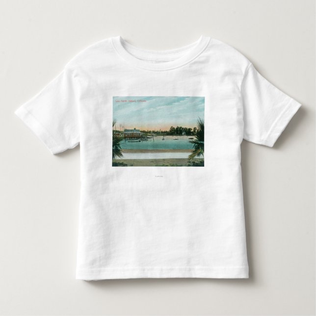 Beskåda av sjön MerrittOakland, CA T-shirt (Framsida)