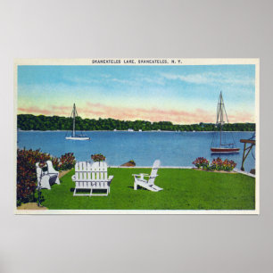 Beskåda av sjön poster