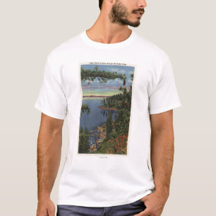 Beskåda av sjön till och med sockergräs tee shirt