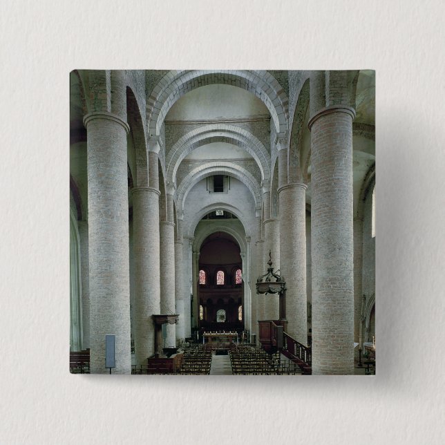 Beskåda av skeppet, tittar in mot altaret knapp (Framsida)