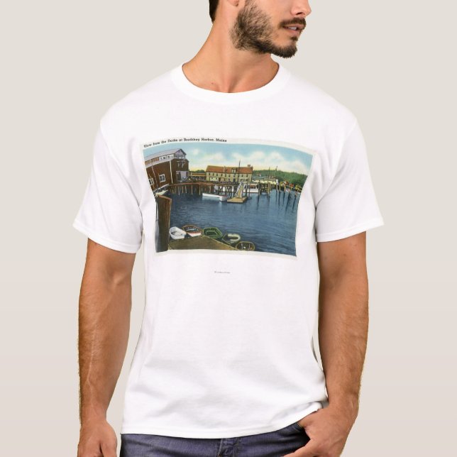 Beskåda av skeppsdockorna t shirt (Framsida)