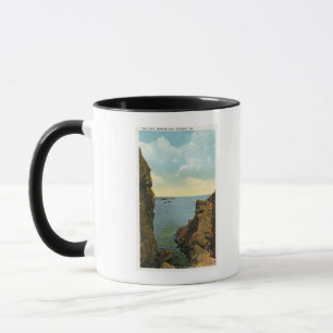 Beskåda av skrevan på den Perkins coven Mugg