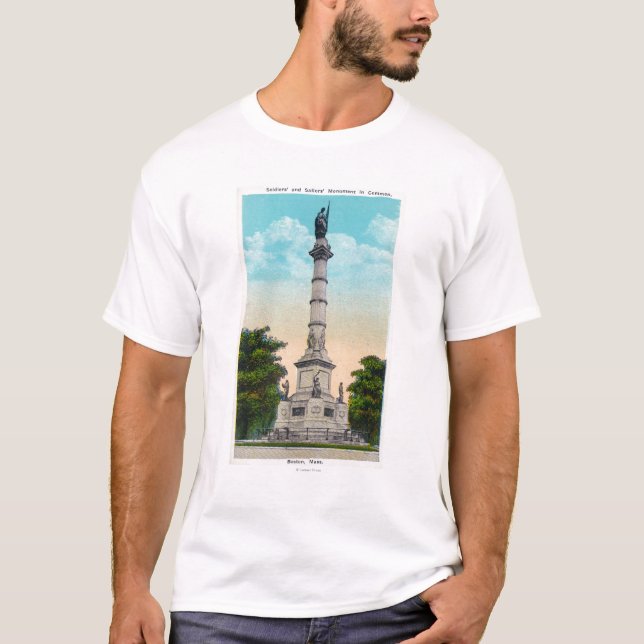 Beskåda av soldater och sjömän t-shirt (Framsida)