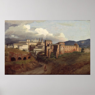 Beskåda av St John Lateran, Rome, 1822 Poster