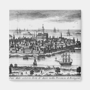 Beskåda av St. Malo Magnet