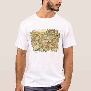 Beskåda av staden av Cracow (Kracow), från Nuren T-shirt