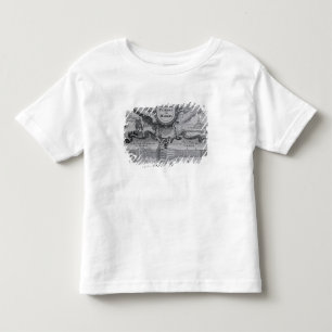 Beskåda av staden av Madrid Tee Shirt