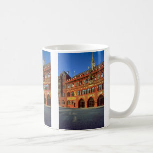 Beskåda av stadshuset av Basel, Schweitz Kaffemugg
