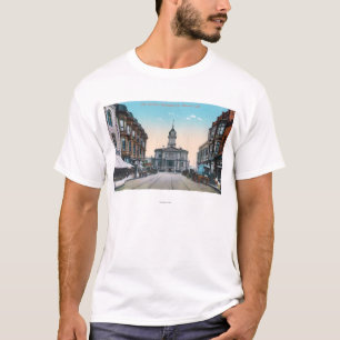 Beskåda av stadshuset Bldg från Washington St T Shirt