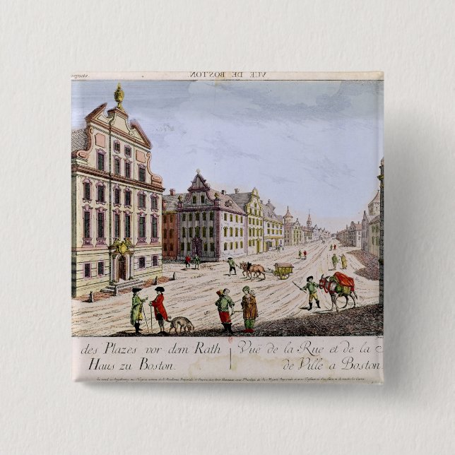 Beskåda av stadshuset, Boston Knapp (Framsida)