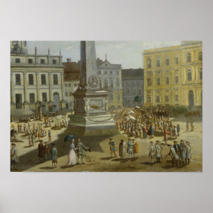 Beskåda av stadshuset, Potsdam Poster