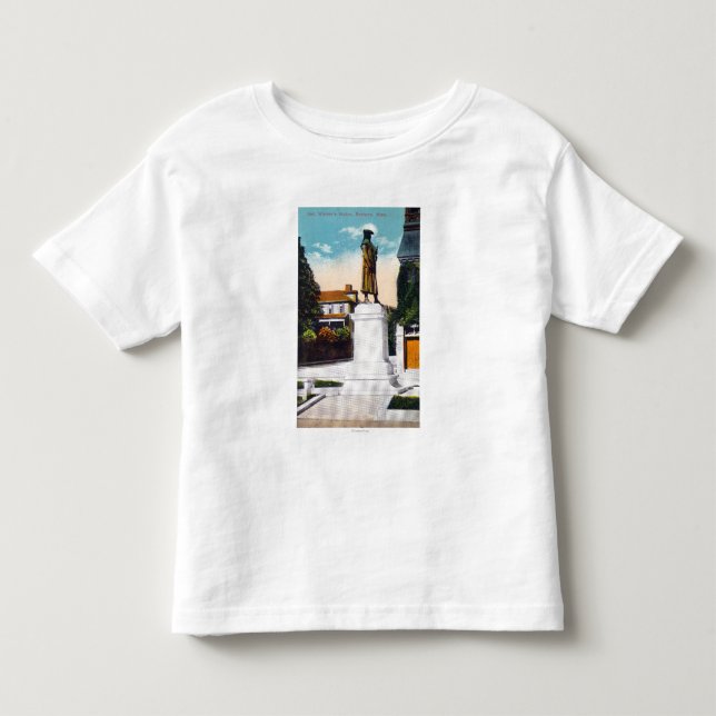 Beskåda av Staty för General Warrens Tee Shirt (Framsida)