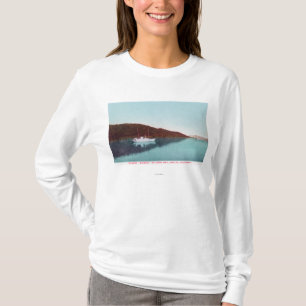 Beskåda av Steamerviskning på sjön T Shirt