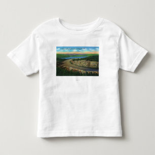 Beskåda av sten som klipps på Cadillac Mt Tee Shirt