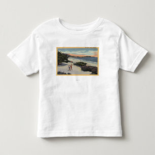 Beskåda av stranden, att gå för Sunbathers Tee