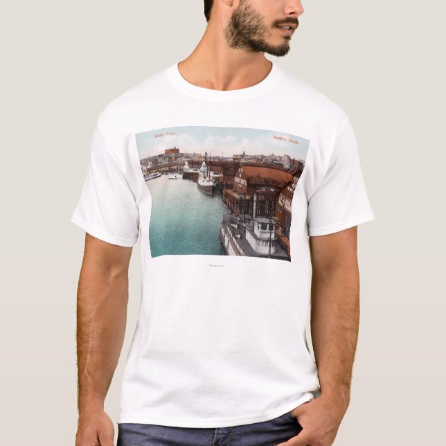 Beskåda av stranden t-shirt (Framsida)