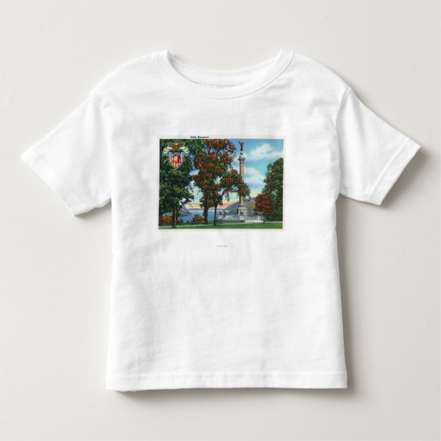 Beskåda av stridmonumentet tee shirt (Framsida)