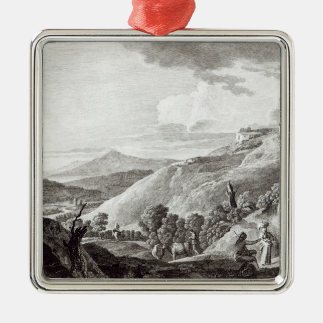 Beskåda av Tarquinia och Corneto Julgransprydnad Metall (Framsidan)