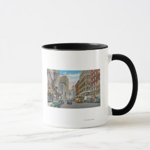 Beskåda av telegraferar AveOakland, CA Mugg