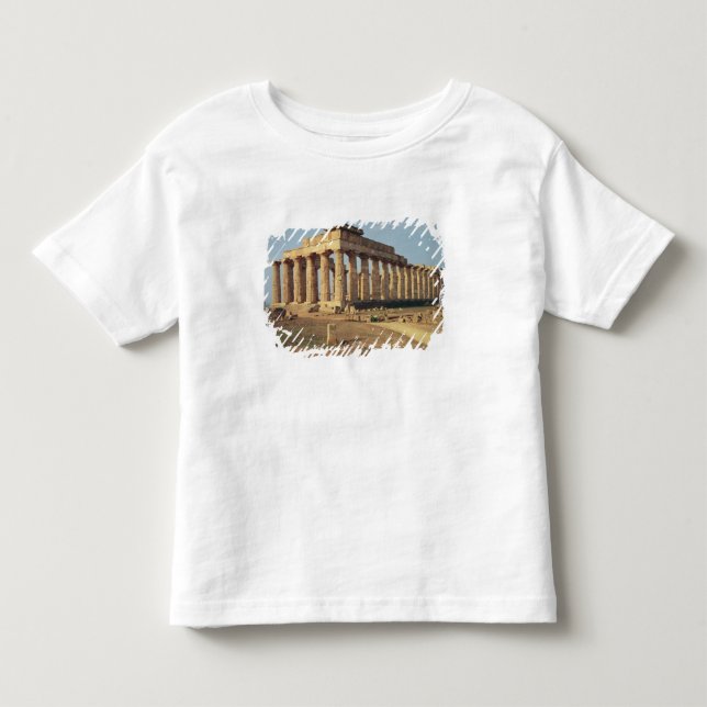 Beskåda av tempel E, c.490-480 BC T-shirt (Framsida)