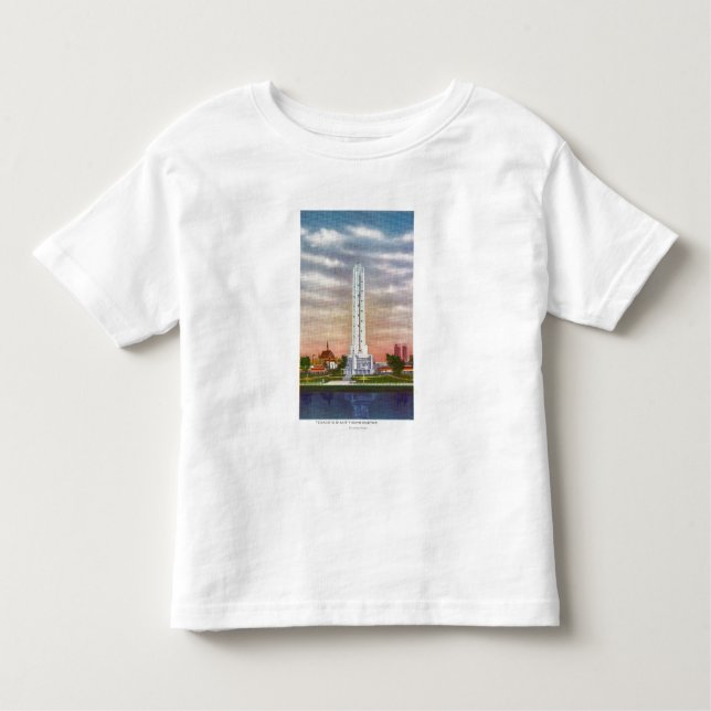 Beskåda av Texacos jätte- termometer T-shirt (Framsida)