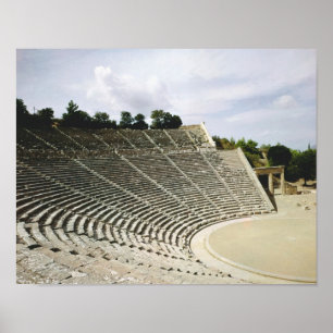 Beskåda av theatren, c.360 BC Poster